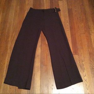 Cache palazzo pant with slits